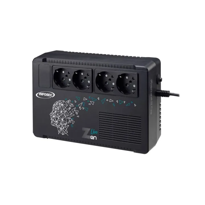 Zen Live 650 - Onduleur Line Interactive 650 Va 4 Prises Fr/Schuko