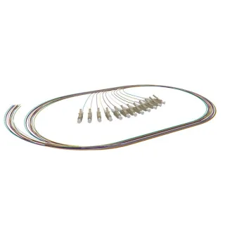 12 Pigtails Lc Multi Om3 50/125 1M Sous Blister Pack