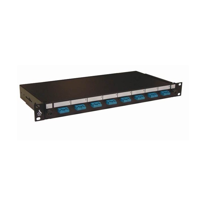 TIROIR OPTIQUE 19'' 8 SC MONO DUPLEX BLEU/ KIT MANAGEMENT