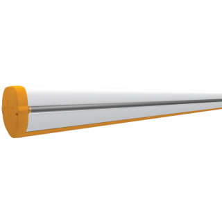 Lisse semi-elliptique 90x35 avec profil antichoc L:4,05m