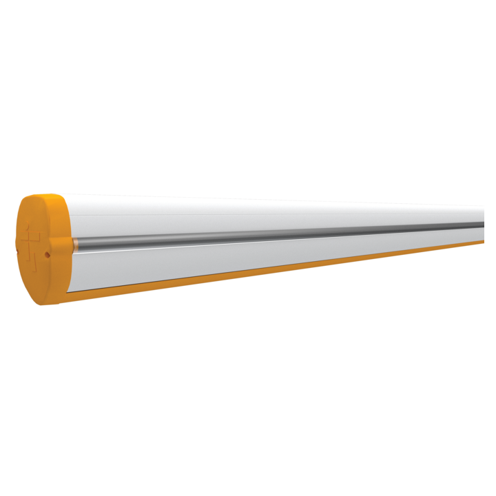 Lisse semi-elliptique 90x35 avec profil antichoc L:4,05m