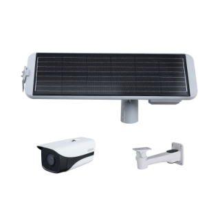 Panneau Solaire Dahua Pour Connexion Caméras Réseau 4G 60W, 45Ah