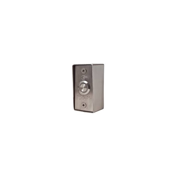 Bouton poussoir NO/NF , boitier Inox , avec anneau lumineux, mon