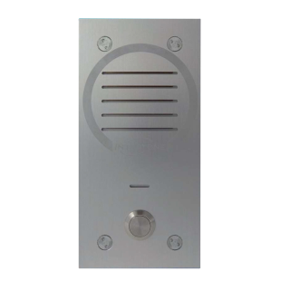 Interphone AUDIO 1 bouton-à raccorder à une carte relais-Pose en