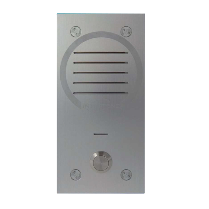 Interphone AUDIO 1 bouton-à raccorder à une carte relais-Pose en
