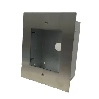 Boîtier Modulaire Inox - 1 Module - Pose En Encastrement