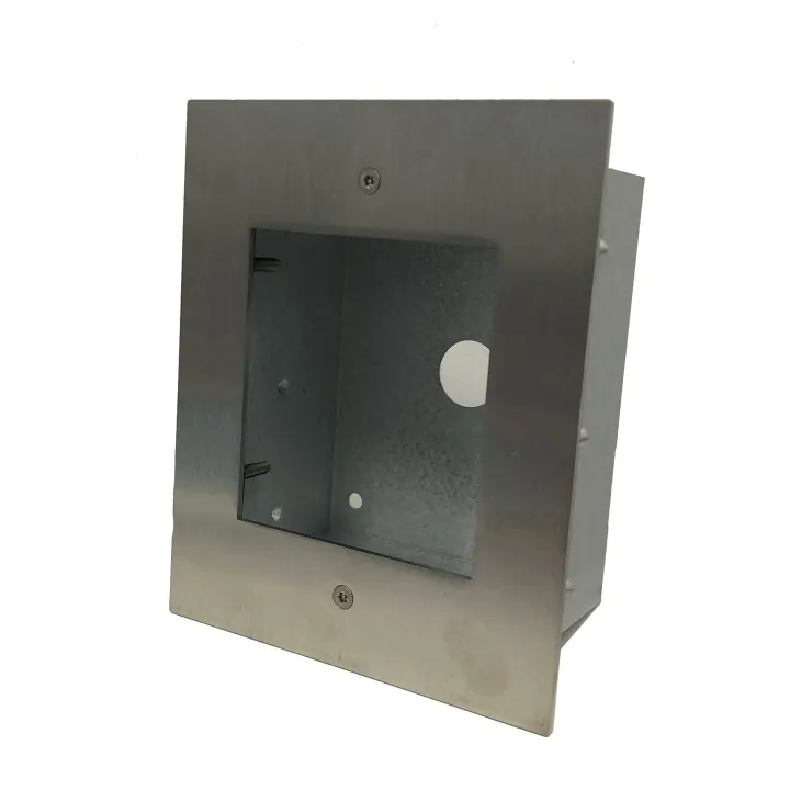 Boîtier Modulaire Inox - 1 Module - Pose En Encastrement