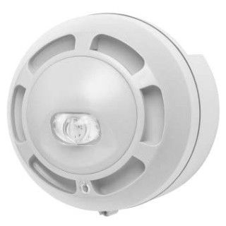 SIRENE FLASH RADIO CONFORME EN 54-3/EN 54-23 BLANC FLASH ROUGE