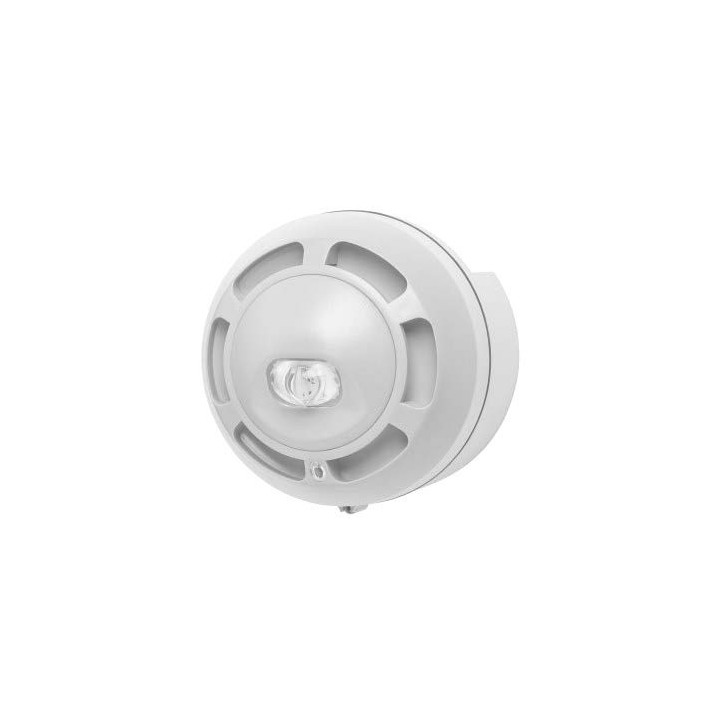 SIRENE FLASH RADIO CONFORME EN 54-3/EN 54-23 BLANC FLASH ROUGE