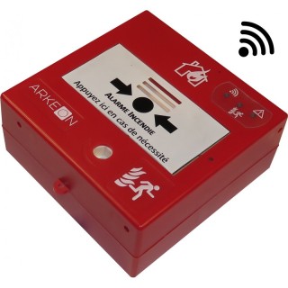 TYPE 4 DECLENCHEUR MANUEL RADIO INCENDIE