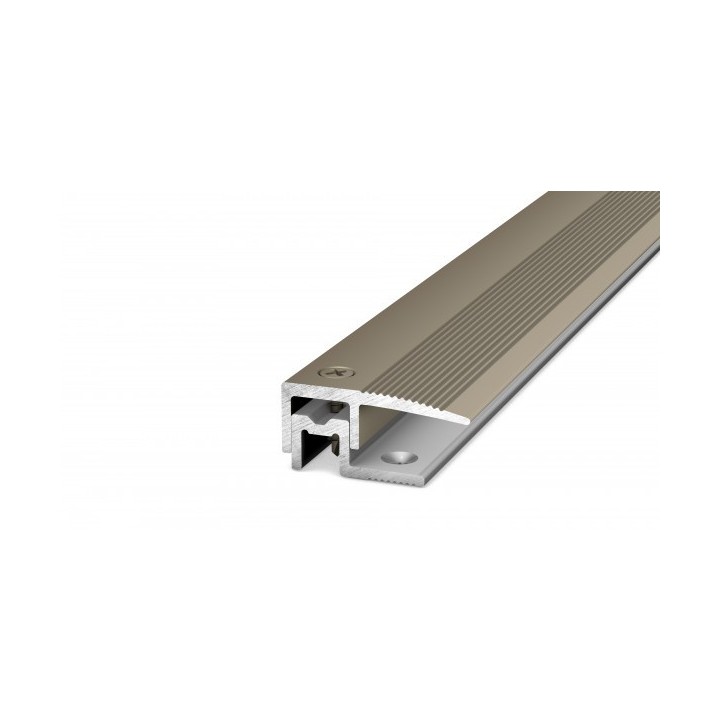 (SUR MESURE)ZUSCHNITT AP-G1 2M PROFILE EN ALUMINIUM COVERLINE 36X13mm