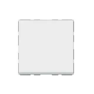 Interrupteur Ou Va-Et-Vient 10Ax 250V~ Mosaic Easy-Led 2 Modules - Blanc