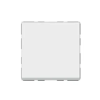 Poussoir Ou Poussoir Inverseur Mosaic Easy-Led 6A 250V~ 2 Modules - Blanc
