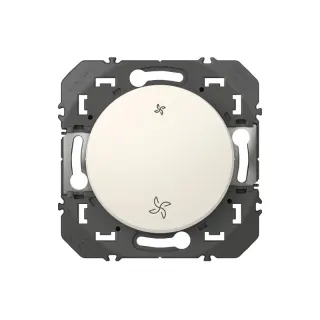Poussoir Commande Vmc Dooxie Finition Blanc