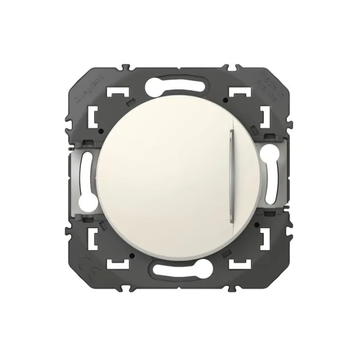 Interrupteur Ou Va-Et-Vient Avec Voyant Lumineux Dooxie 10Ax 250V~ Blanc