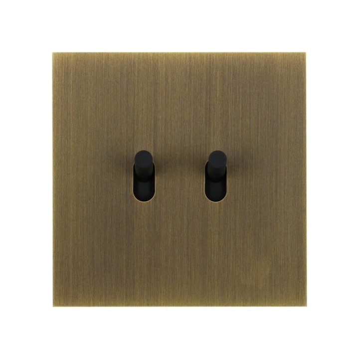 Art D'Arnould Univer Epure Double Poussoir - Bronze