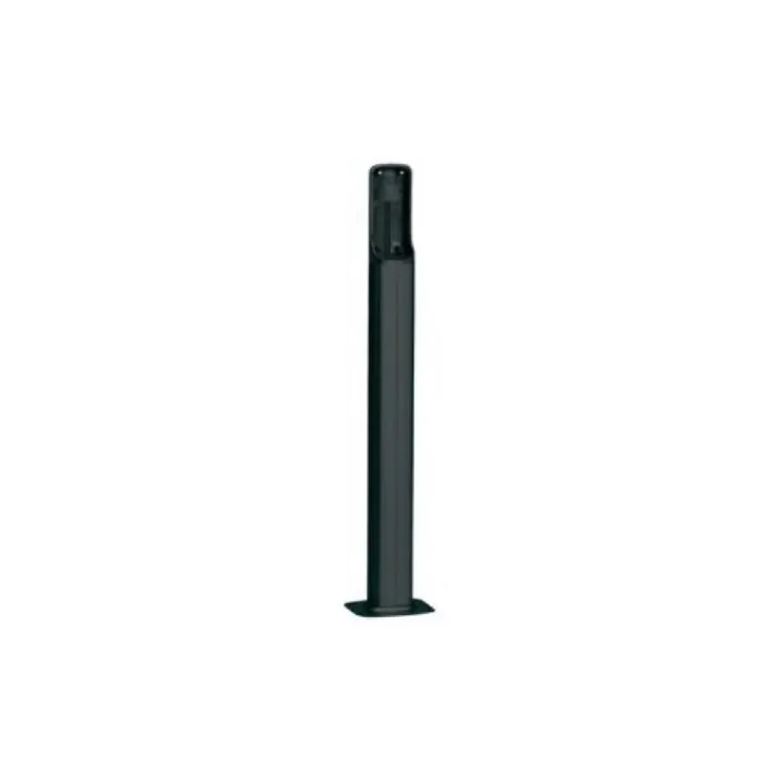 Colonnette En Aluminium Anodisé Noir Pour Série Dir H: 500Mm