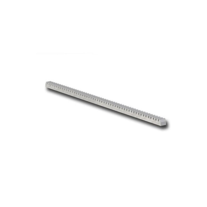 Crémaillère Galvanisée En Acier Laminé 30 X 30Mm Module 6