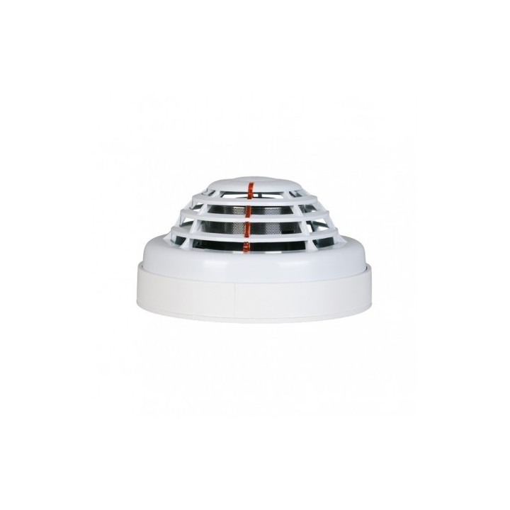 CAP312A-Détect fumée bi-technolog optiq et thermi adressable 12V