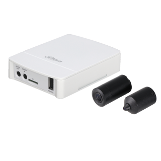 Caméra DAHUA Pinhole 4MP Jour/Nuit WDR 2.8 mm IP67 livré avec 8