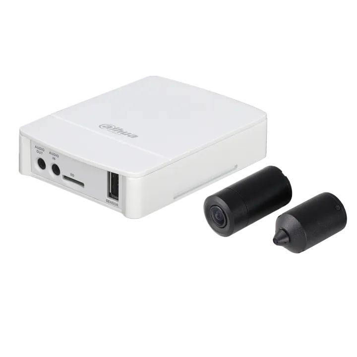 Caméra Dahua Pinhole 4Mp Jour/Nuit Wdr 28 Mm Ip67 Livré Avec 8