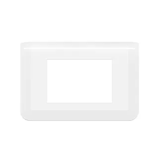 Plaque Mosaic - 3 Modules - Finition Blanc