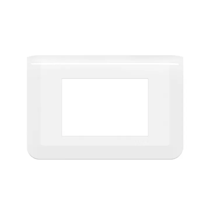 Plaque Mosaic - 3 Modules - Finition Blanc