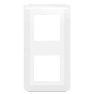 Plaque De Finition Verticale Mosaic Pour 2X2 Modules Blanc