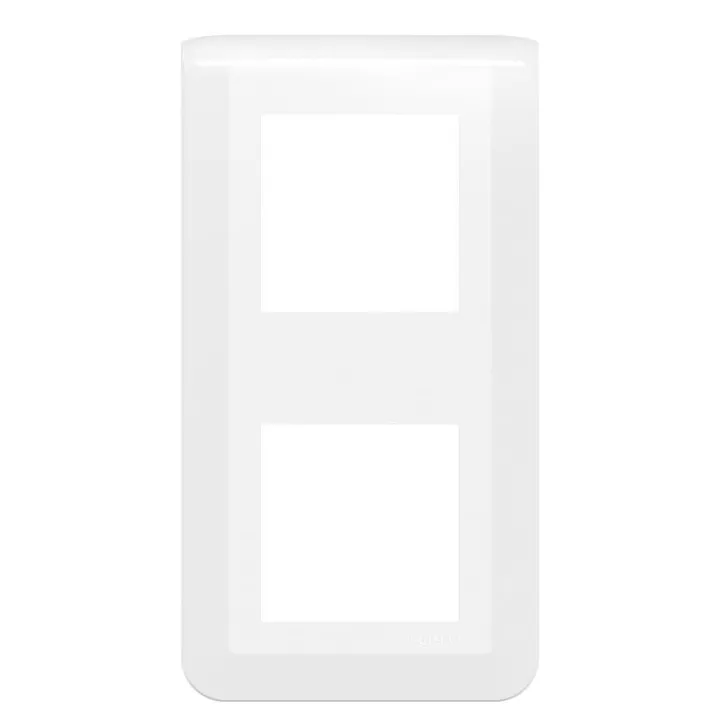 Plaque De Finition Verticale Mosaic Pour 2X2 Modules Blanc