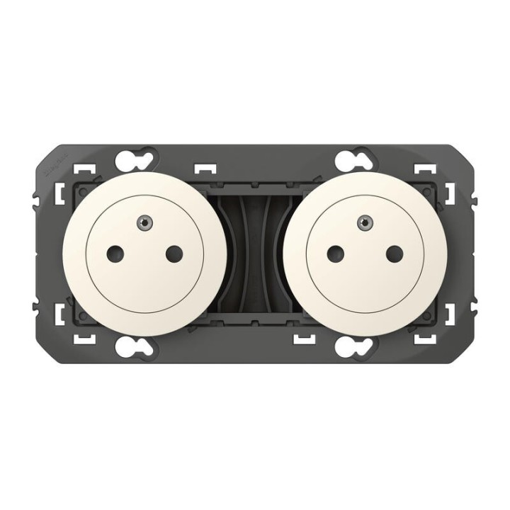 2X2P+T Precâblee Blanc