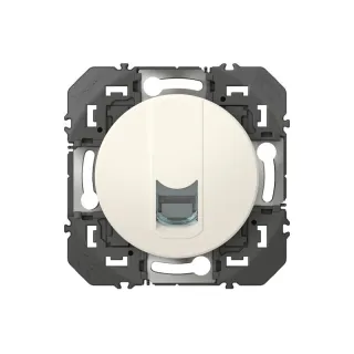 Prise Blindée Rj45 Catégorie5E Ftp Dooxie Finition Blanc