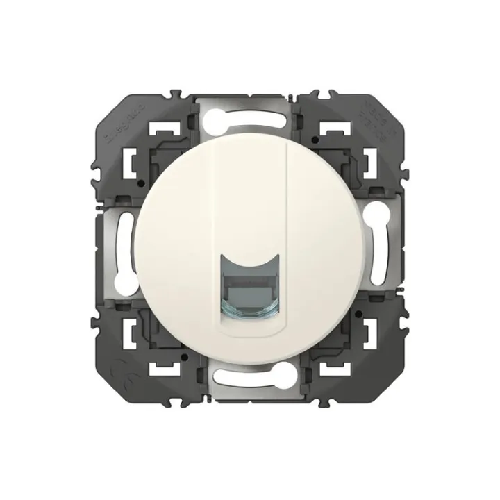 Prise Blindée Rj45 Catégorie5E Ftp Dooxie Finition Blanc