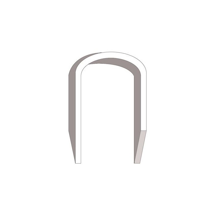 Agrafe câble diam 6mm, bte 5000 pces, long 11mm(QTE 1:LOT 5000)