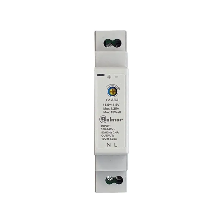 Alimentation Modulaire 12 Vcc / 1,25 A, 1 Module Din