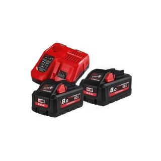M18 Hnrg-802-Pack Nrj 18V, 8 Ah High-Output Red Li-Ion, Système