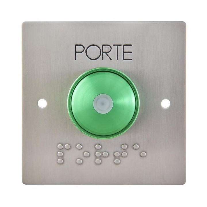 Bouton Poussoir De Sortie Nonf+Led, Buzzer Et Bouton De Contact