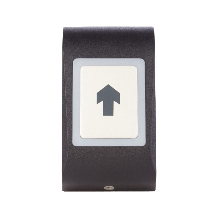 Bouton de sortie saillie sensitif avec signal sonore et lumineux