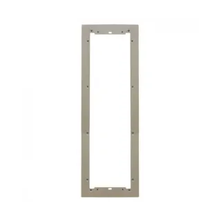 Série Ultra - Cadre Mural Aluminium Anodisé 4 Modules 149X419X3 Mm