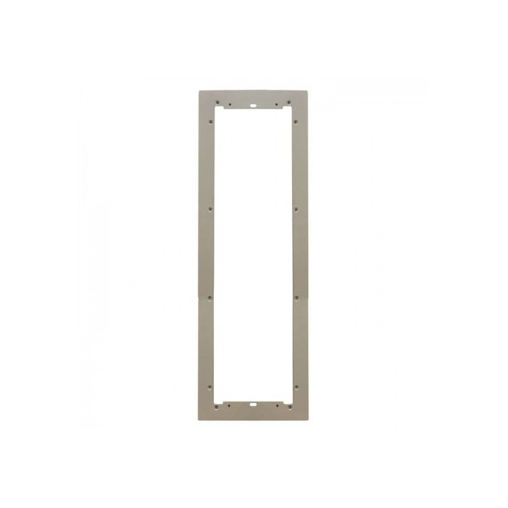 CADRE DE FINITION EN ALUMINIUM NATUREL ANODISE 4 MODULES