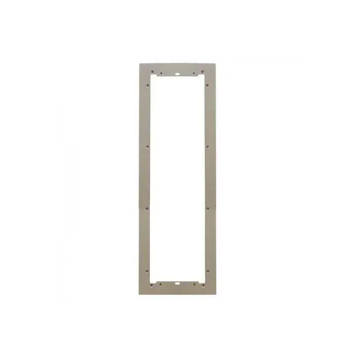 Série Ultra - Cadre Mural Aluminium Anodisé 4 Modules 149X419X3 Mm
