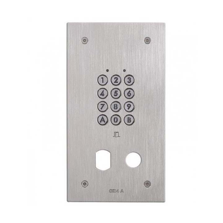 Clavier Encastré Inox Résistant Au Vandal 100 Codes/2 Relai