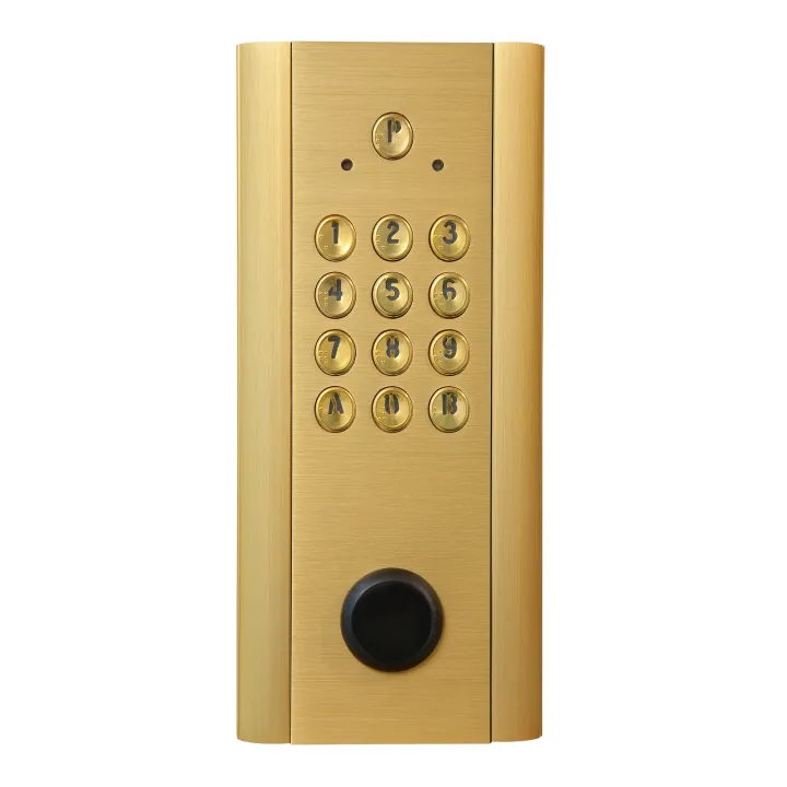Clavier Code Hausmann + Bouchon 2 Relai Pose En Enastr Fintion Or