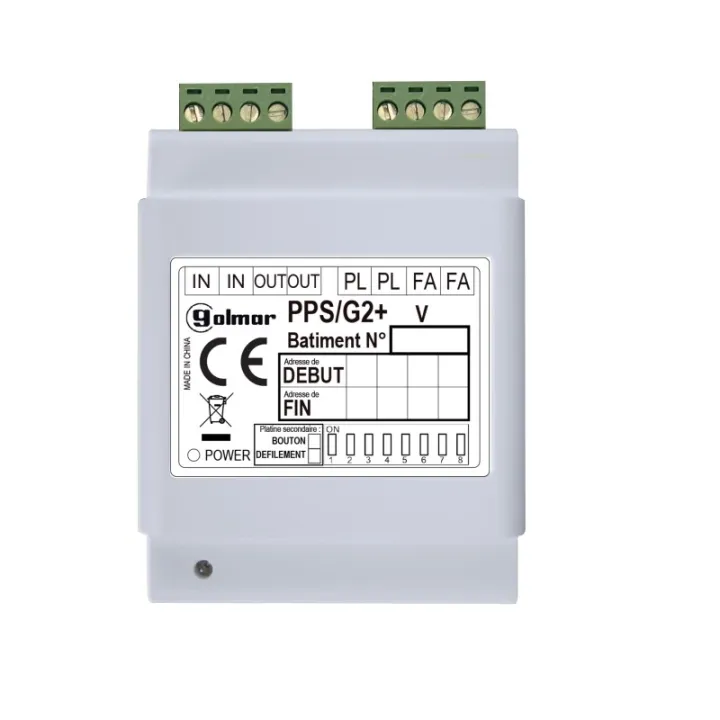 Interface Building Pour Des Configurations Platines Principales/Secondaires G2P