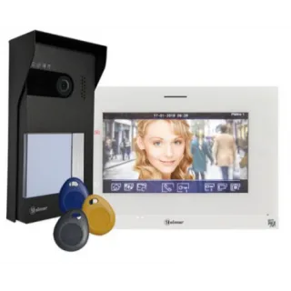Kit Vidéo Soul 1 Appel Avec Moniteur Art7H (Bm + Mémoire + Contrôle D'Accès)
