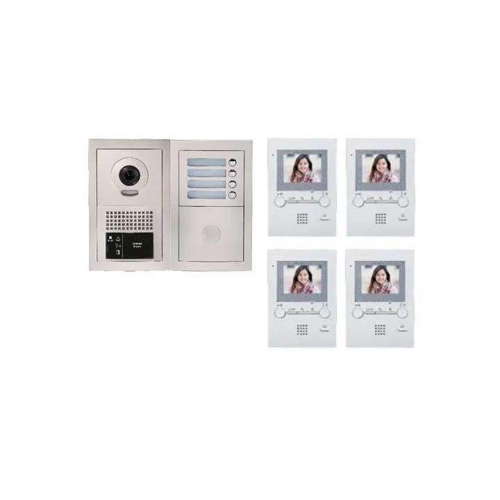 Pack Vidéo Programmé 4 Bp, Plat. Enc. Centrales, Distributeurs, Alim, 4 X Gt1M3L
