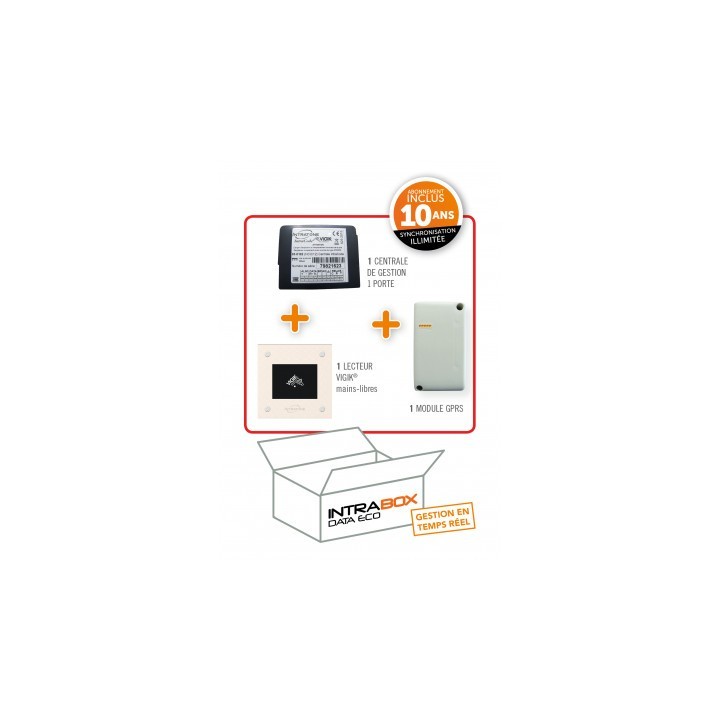 Intrabox Data Eco Lecteur de proximité Vigik® mains-libres : 1 l