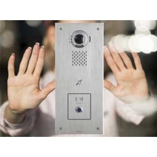 Platine Vidéo Encastrée Résistante Au Vandalisme 1 Bouton Poussoir San Contat