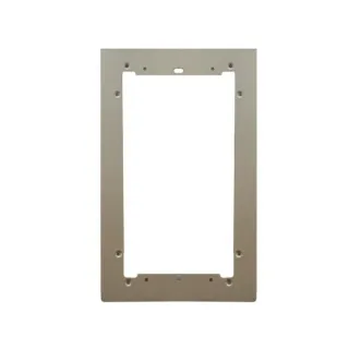 Série Ultra - Cadre Mural Aluminium Anodisé 2 Modules 149X239X3 Mm