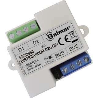 Répartiteur De Bus 2 Directions Mini Boitier, Protection Courts-Circuits (G2P)