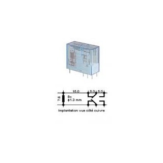 RELAIS CI 2RT 8A 230AC AGNI (*)